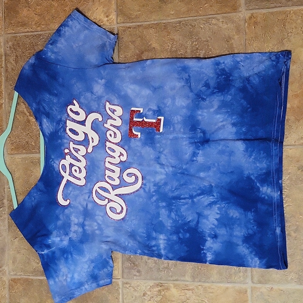 Texas Rangers homemade tee